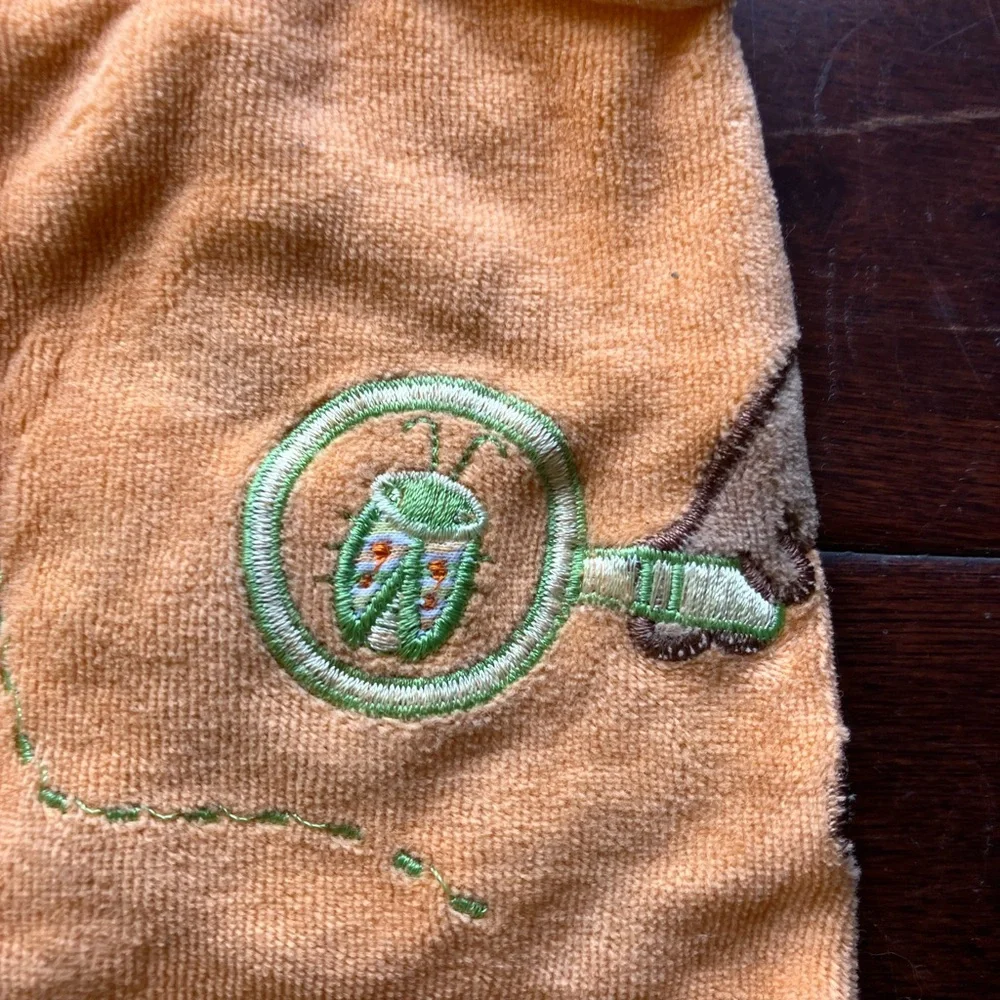 Vintage Looney Tunes Baby Taz Baby Tweety Velour Explorer Baby Onesie
